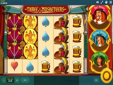 Three Musketeers Slot - Play Online